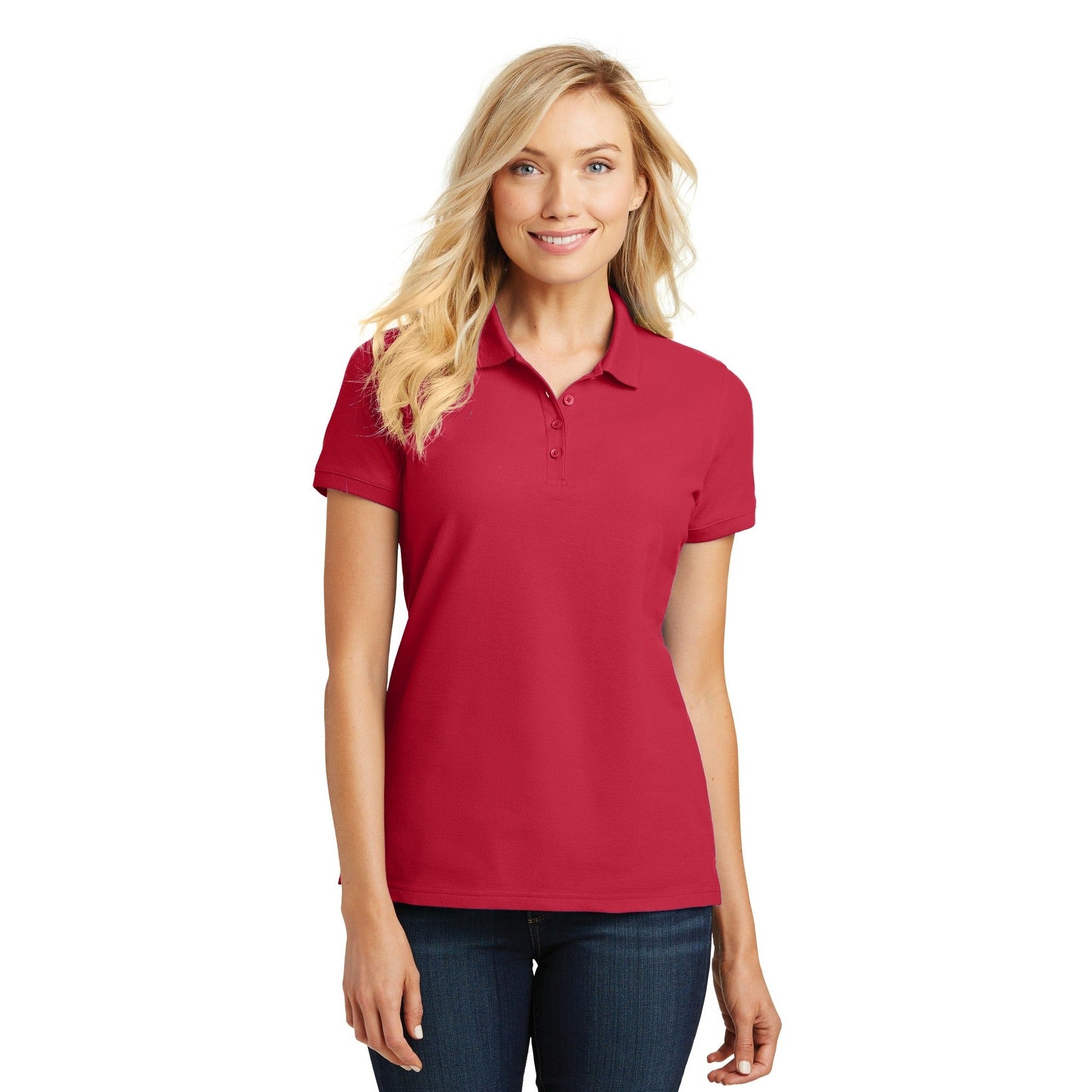 Port Authority-Port Authority® Women's Core Classic Pique Polo. L100-MedTech-10